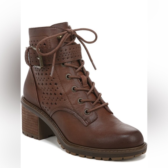 ZODIAC Gemma Perforated brown women bootie/size 6 - Picture 3 of 8